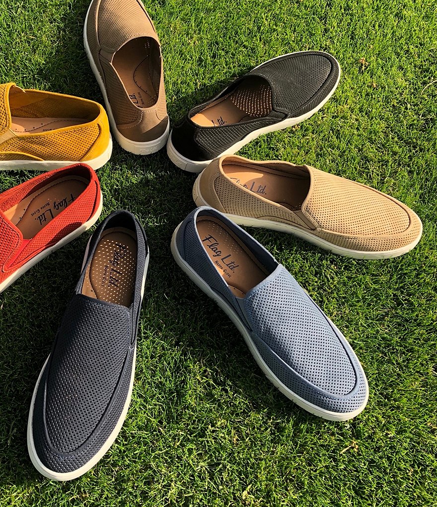 Flag LTD. Men's Belmont Perf Gore Slip-Ons