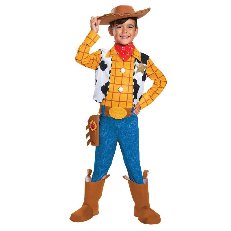 Kids' Toy Story Woody Deluxe Halloween Costume S
