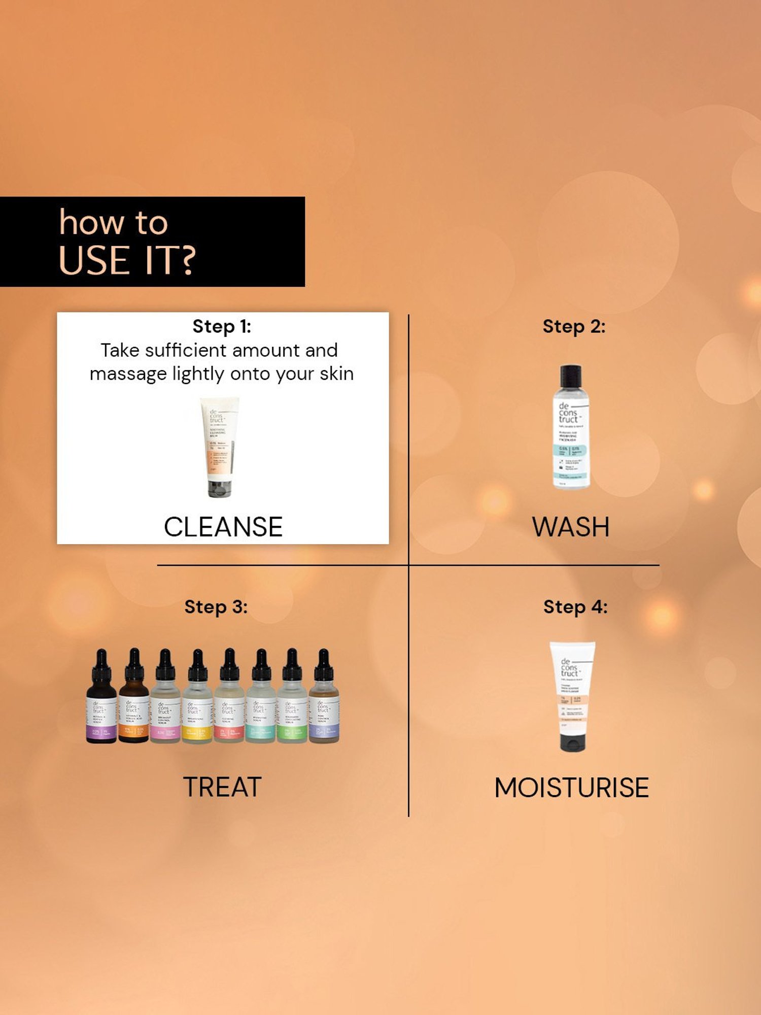 Deconstruct Soothing Cleansing Balm - 50 gm