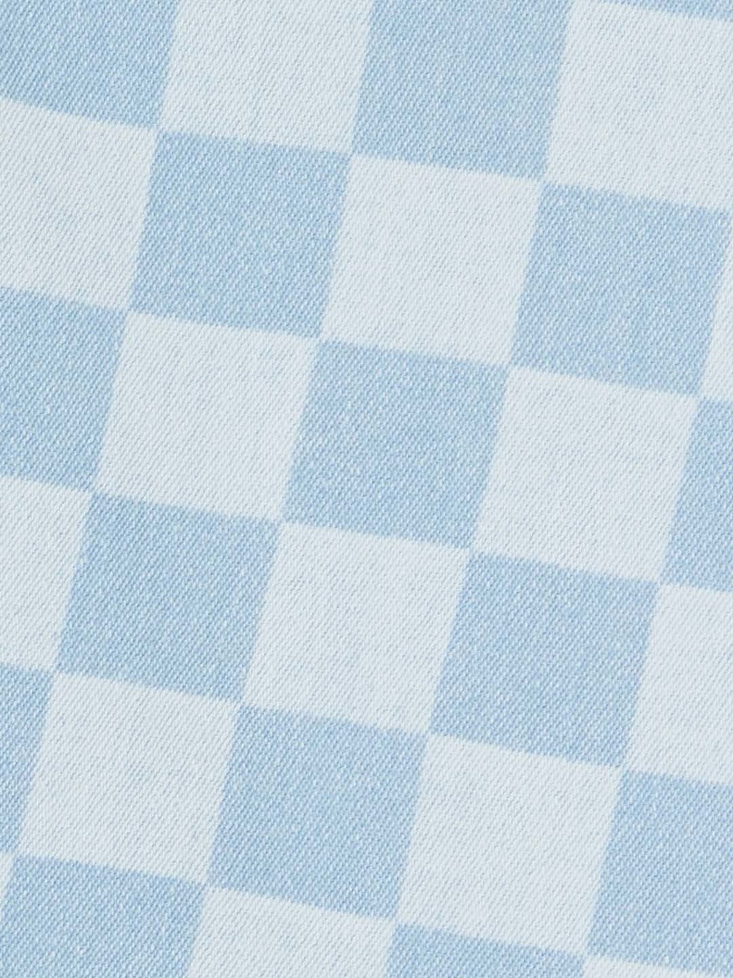 Fame Forever by Lifestyle Kids Blue Cotton Chequered Shorts