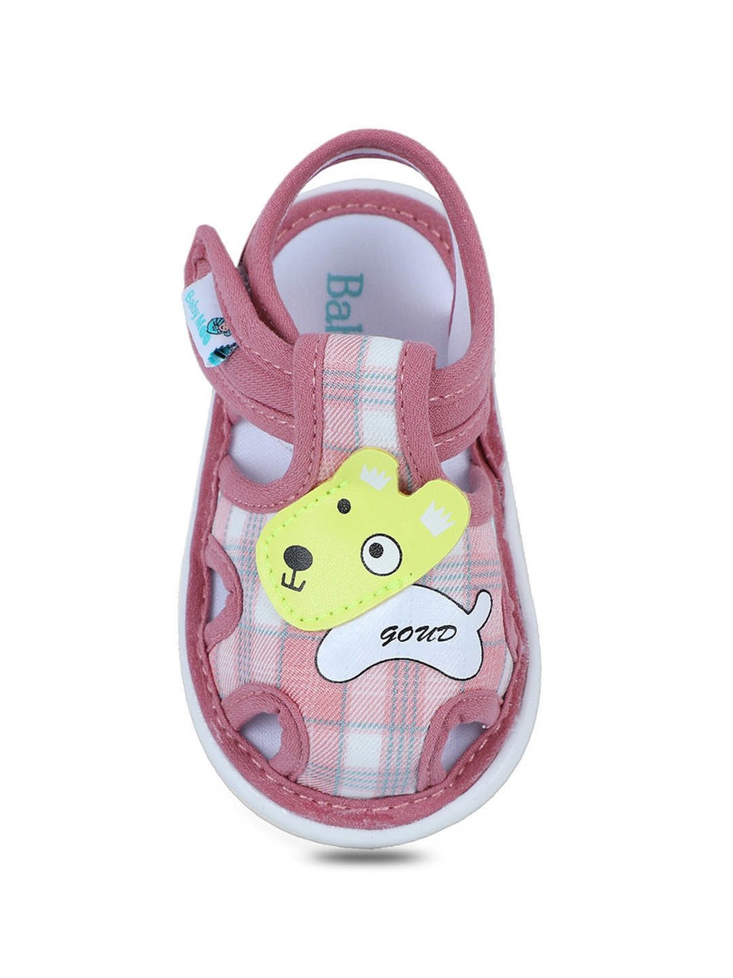 Passion Petals Kids Pink Sling Back Clogs