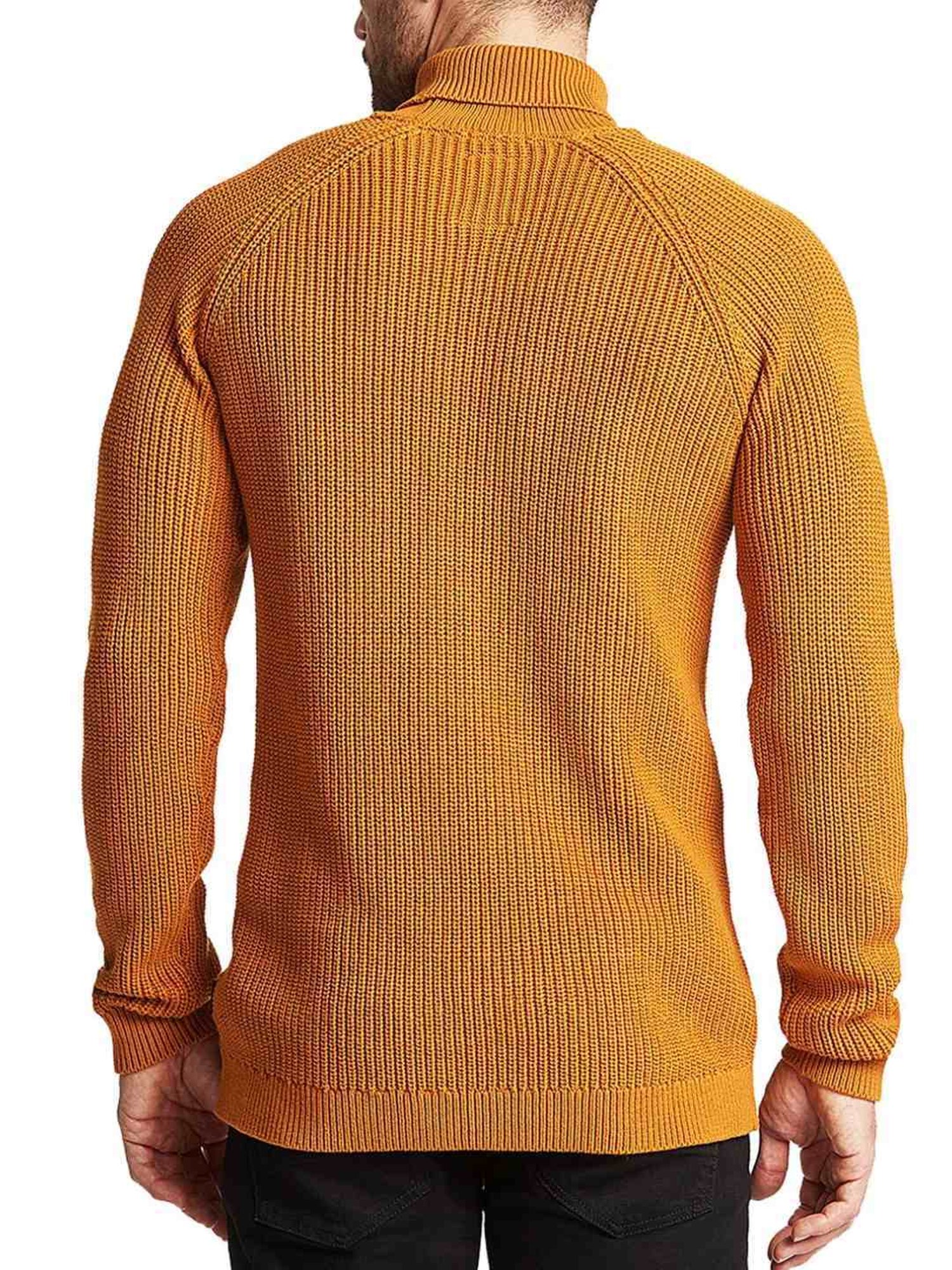 Lindbergh Brown Cotton Regular Fit Sweaters