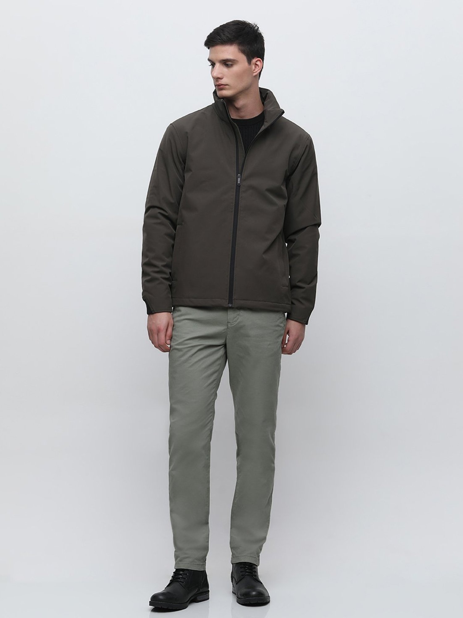 SELECTED HOMME Olive Regular Fit Jacket