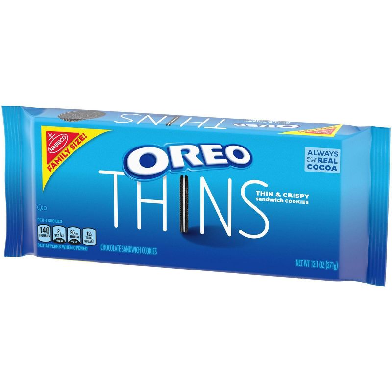 Oreo Thins Chocolate Sandwich Cookies Family Size - 13.1oz