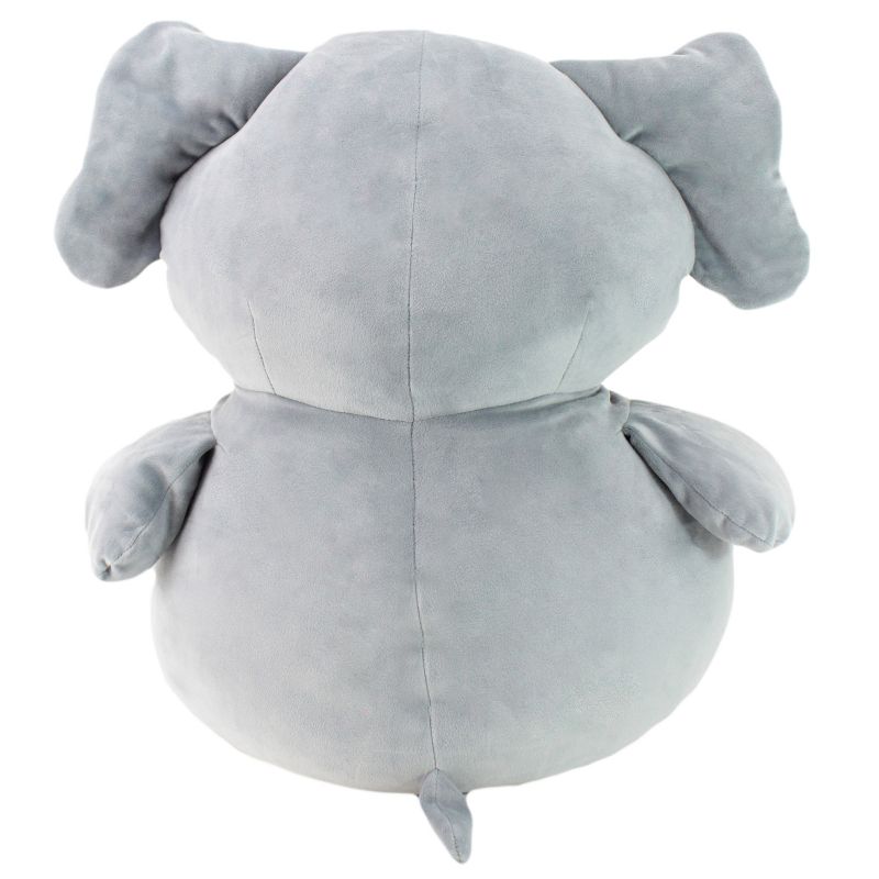 Animal Adventure Squeeze with Love Jumbo Stud Muffin Elephant 20.5" seated Stuffed Animal