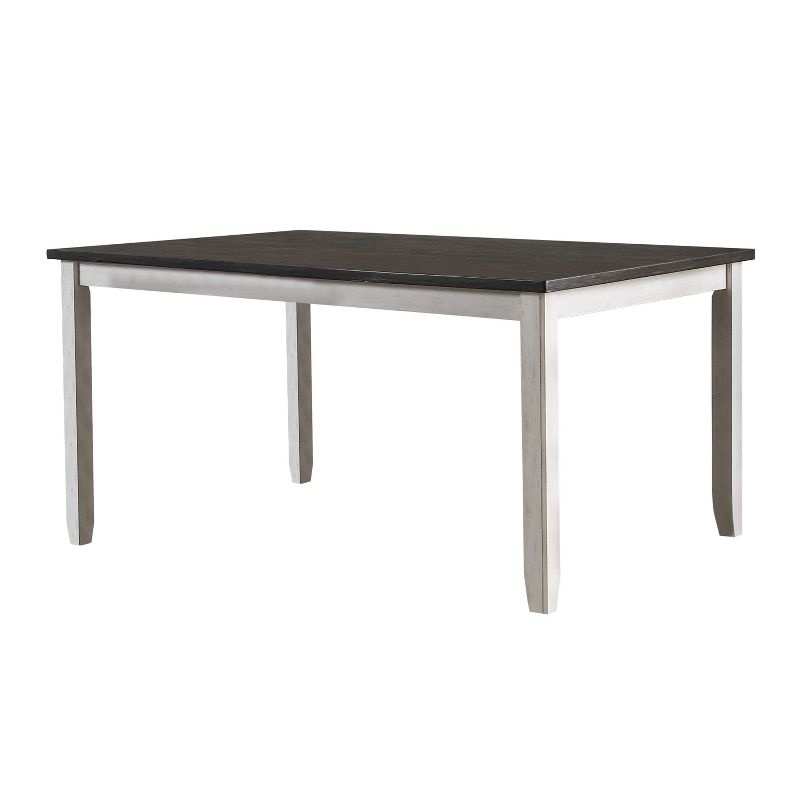 Larson Square Wood Extendable Dining Table Brown - HOMES: Inside + Out