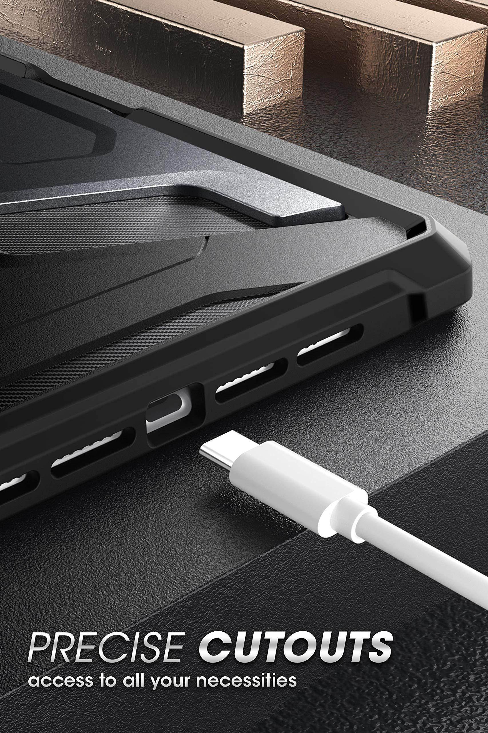 SupCase Designed for iPad 10.2 2019, iPad Air 3 Case, [UB Series] with Built-in Apple Pencil Holder Full Body Rugged Protective Case for iPad 10.2 Inch 7th Generation, iPad Air 3 10.5 Inch (Black)