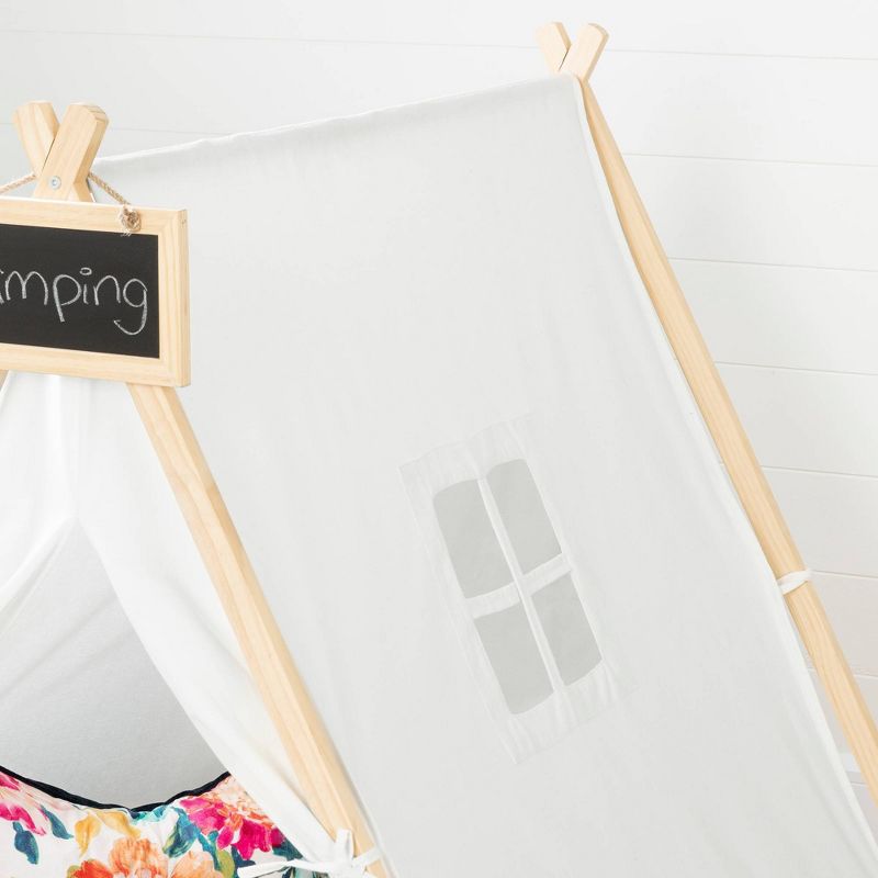 Sweedi Play Tent with Chalkboard Organic Cotton and Pine  - South Shore