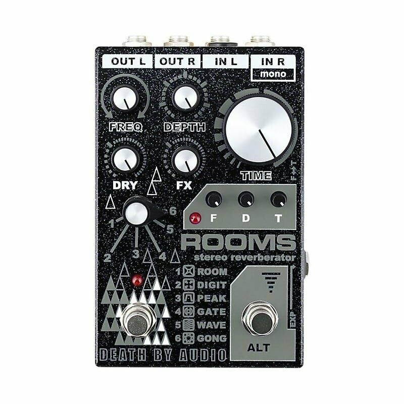 Death by Audio ROOMS Stereo, Multi Function Digital Reverb