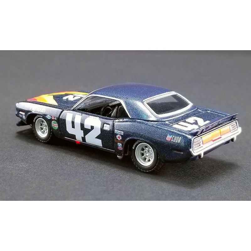 1970 Plymouth Barracuda Trans Am #42 Swede Savage "ACME Exclusive" 1/64 Diecast Model Car by Greenlight for ACME