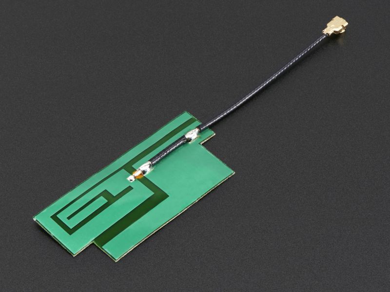Adafruit Slim Sticker-type GSM/Cellular Quad-Band Antenna - 3dBi uFL