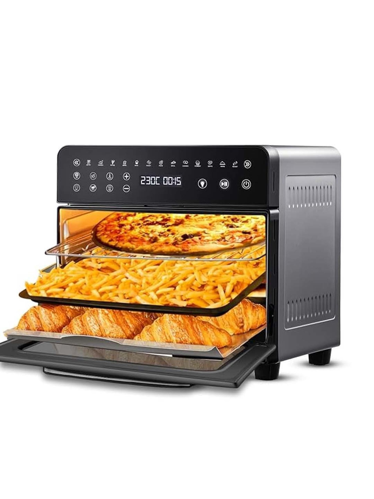 Prestige Nutrifry Black Plastic Electric Digital Touch Airfryer 4.5L