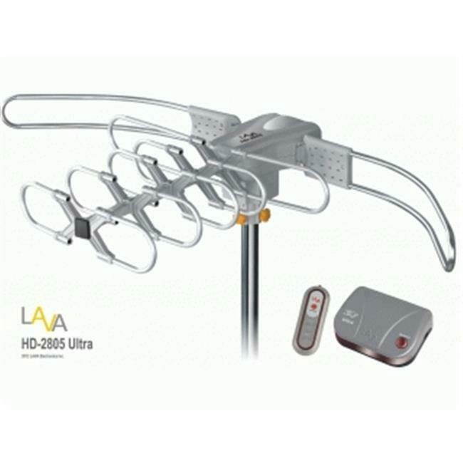 LAVA HD-2805 ULTRA UHF - VHF Outdoor HDTV Antenna with Motor Rotor