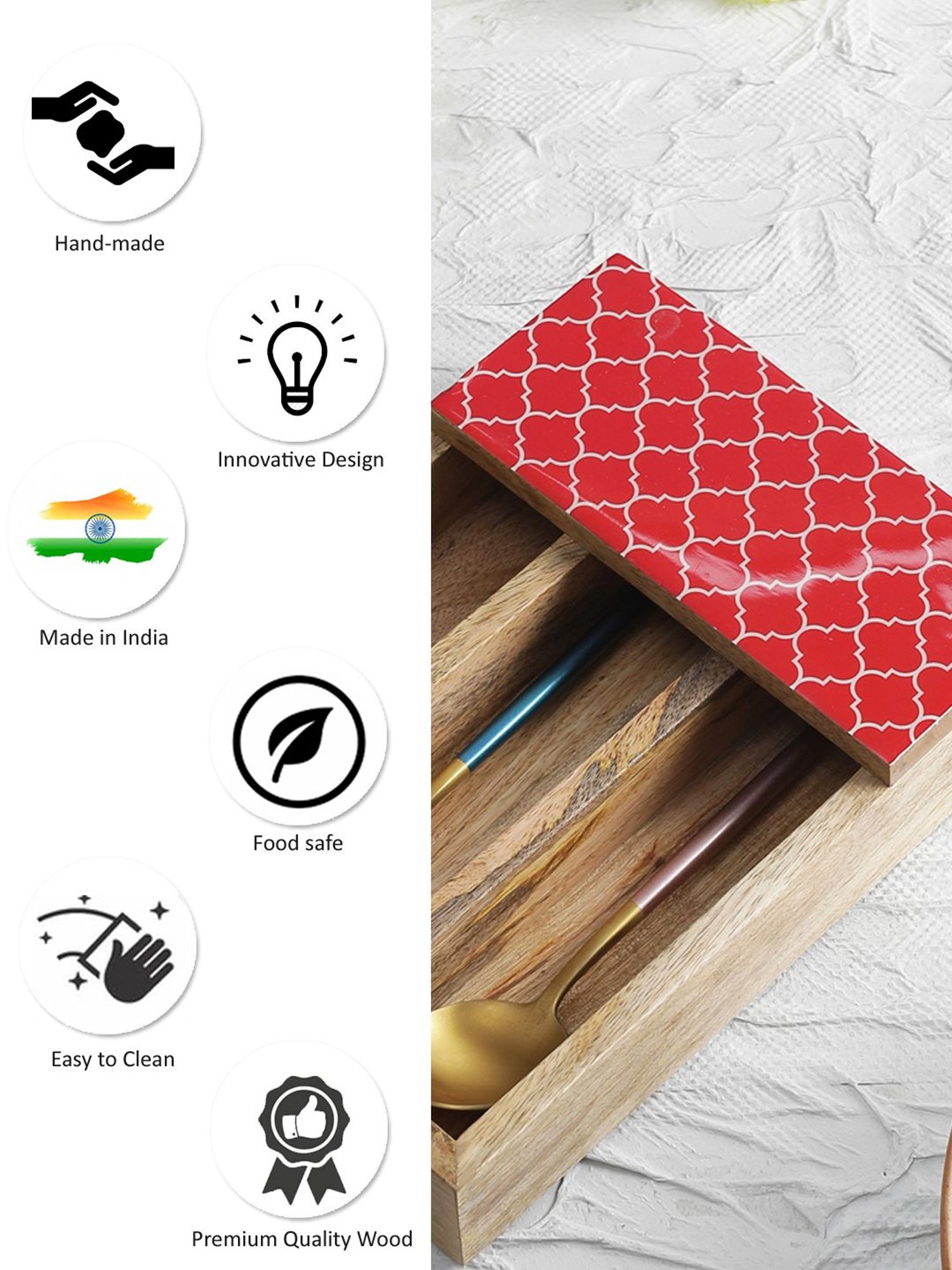 Joseph Joseph Grey Polypropylene 3-Tier Shelf Organizer With Drawer For Cabinet