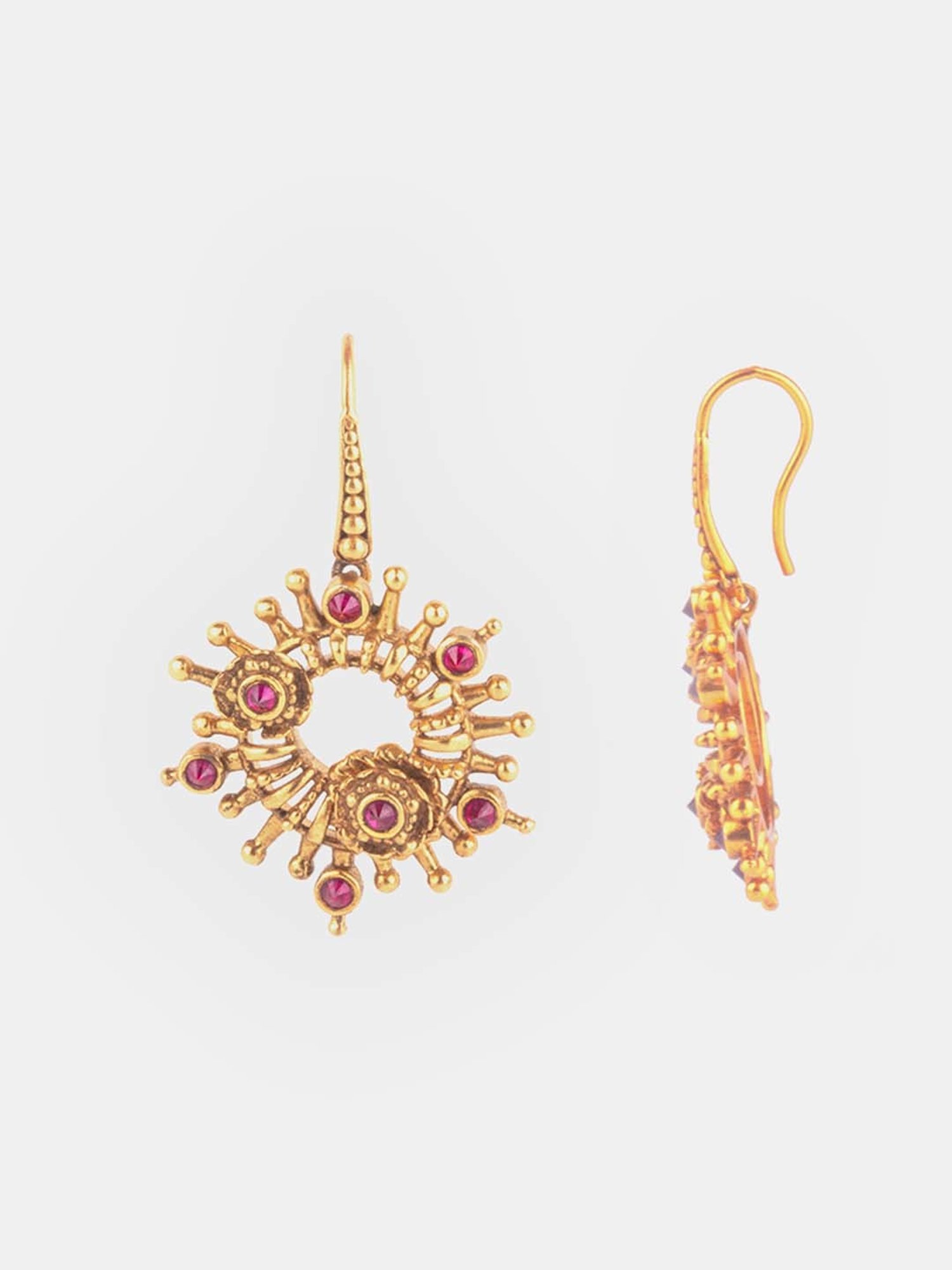 Shaya 92.5 Sterling Silver Pediocactus Bloom Earrings for Women