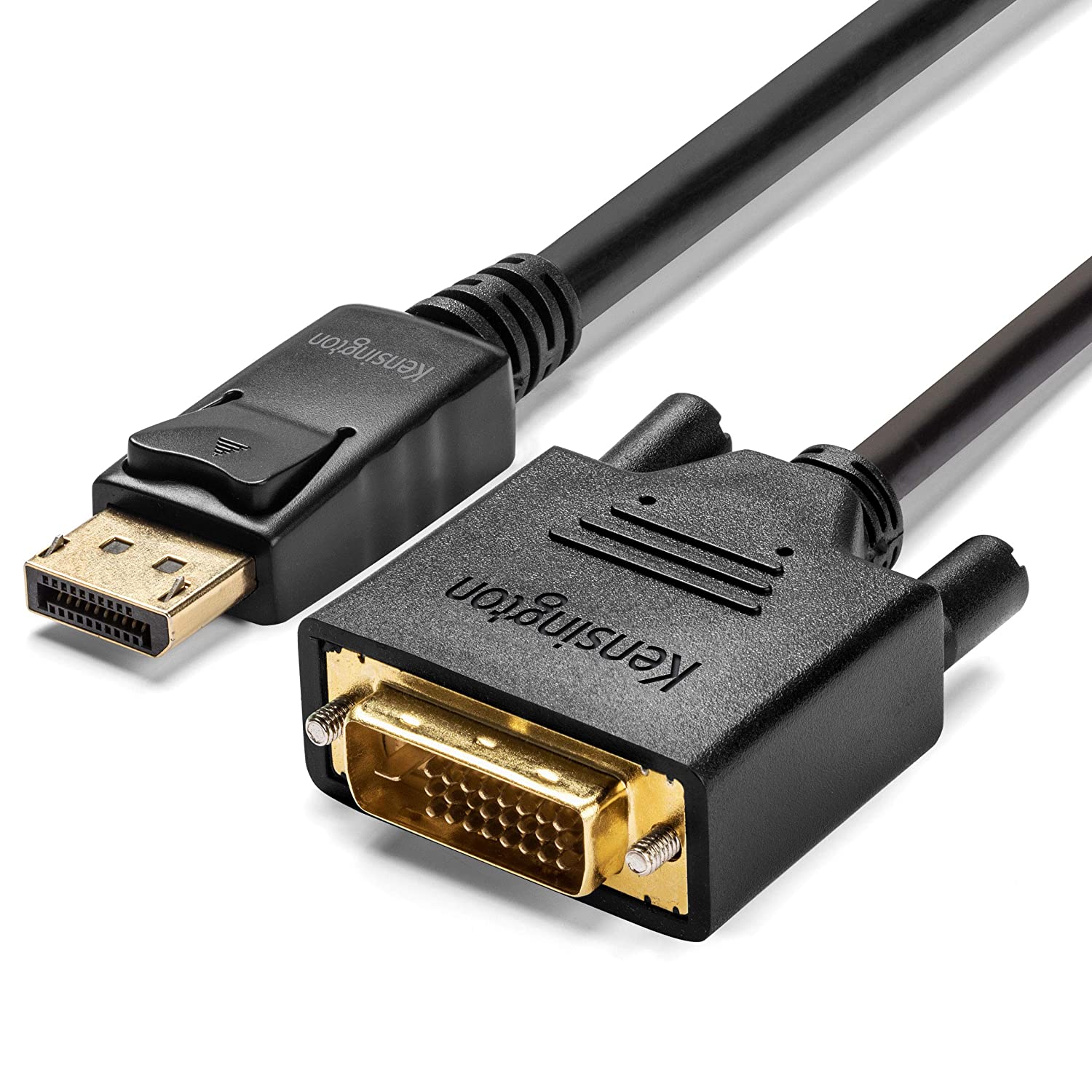 Kensington DisplayPort 1.2 to DVI-D Cable, 6ft (K33023WW)