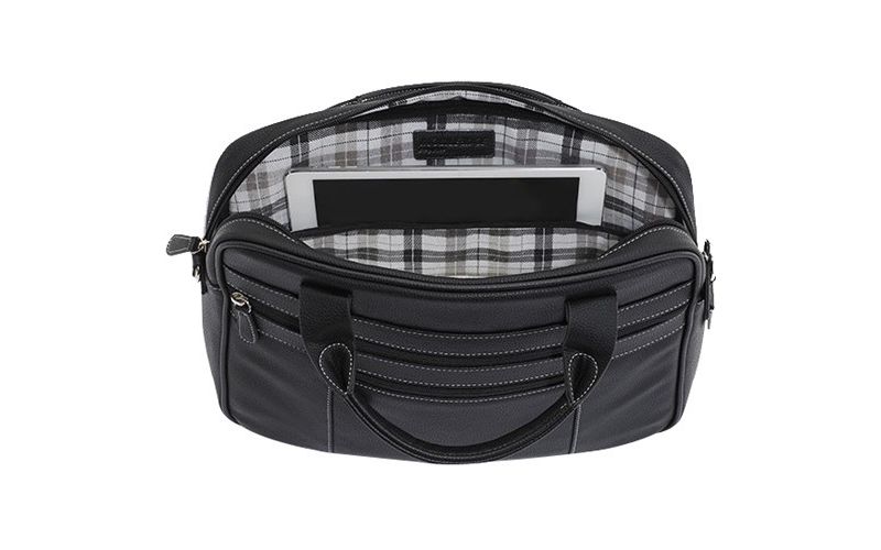Mobile Edge The Tech MEBCT1 Carrying Case (Briefcase) for 15" Notebook - Black - Bump Resistant Interior, Scratch Resistant Interior