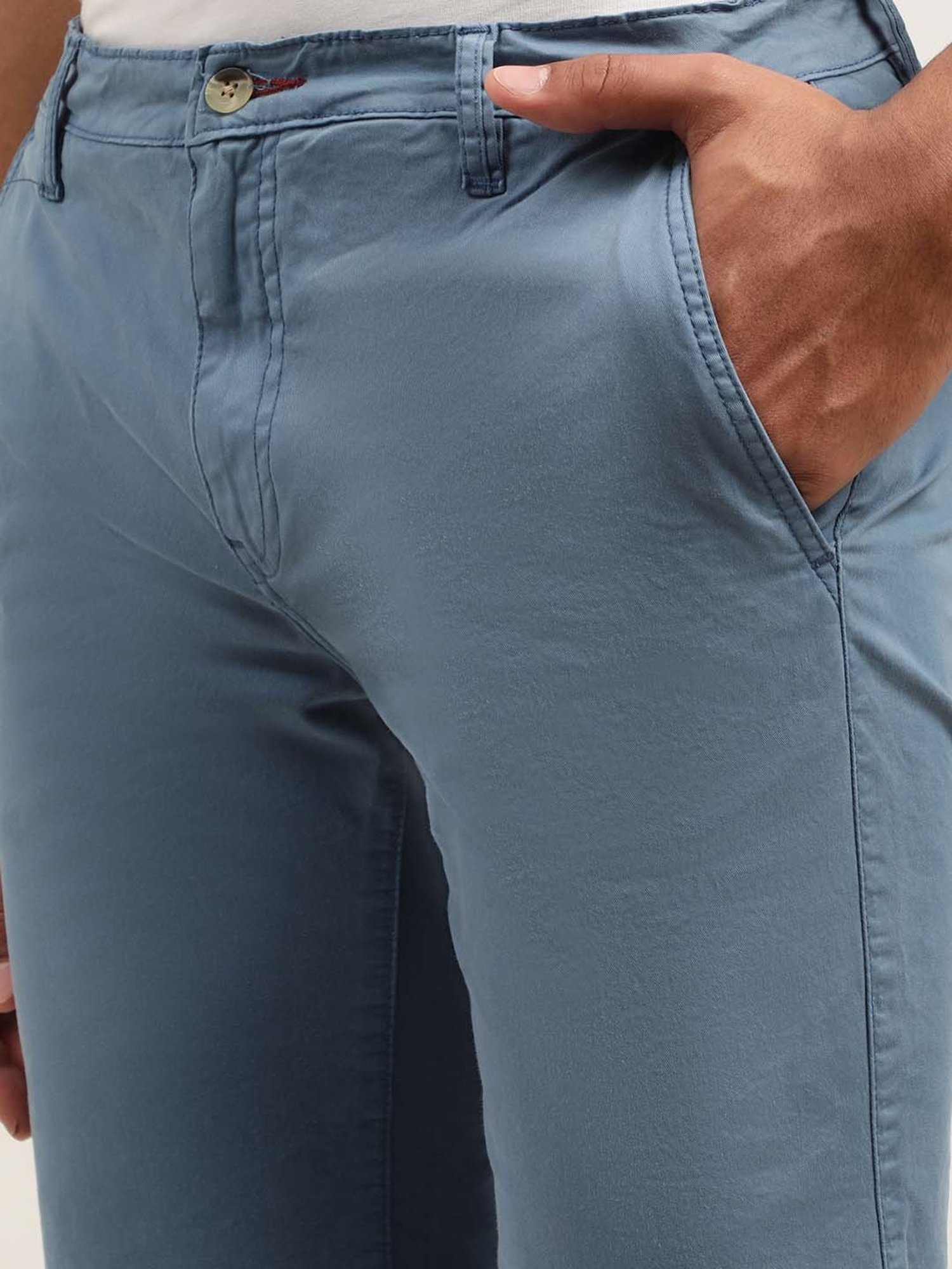 Lindbergh Blue Regular Fit Shorts