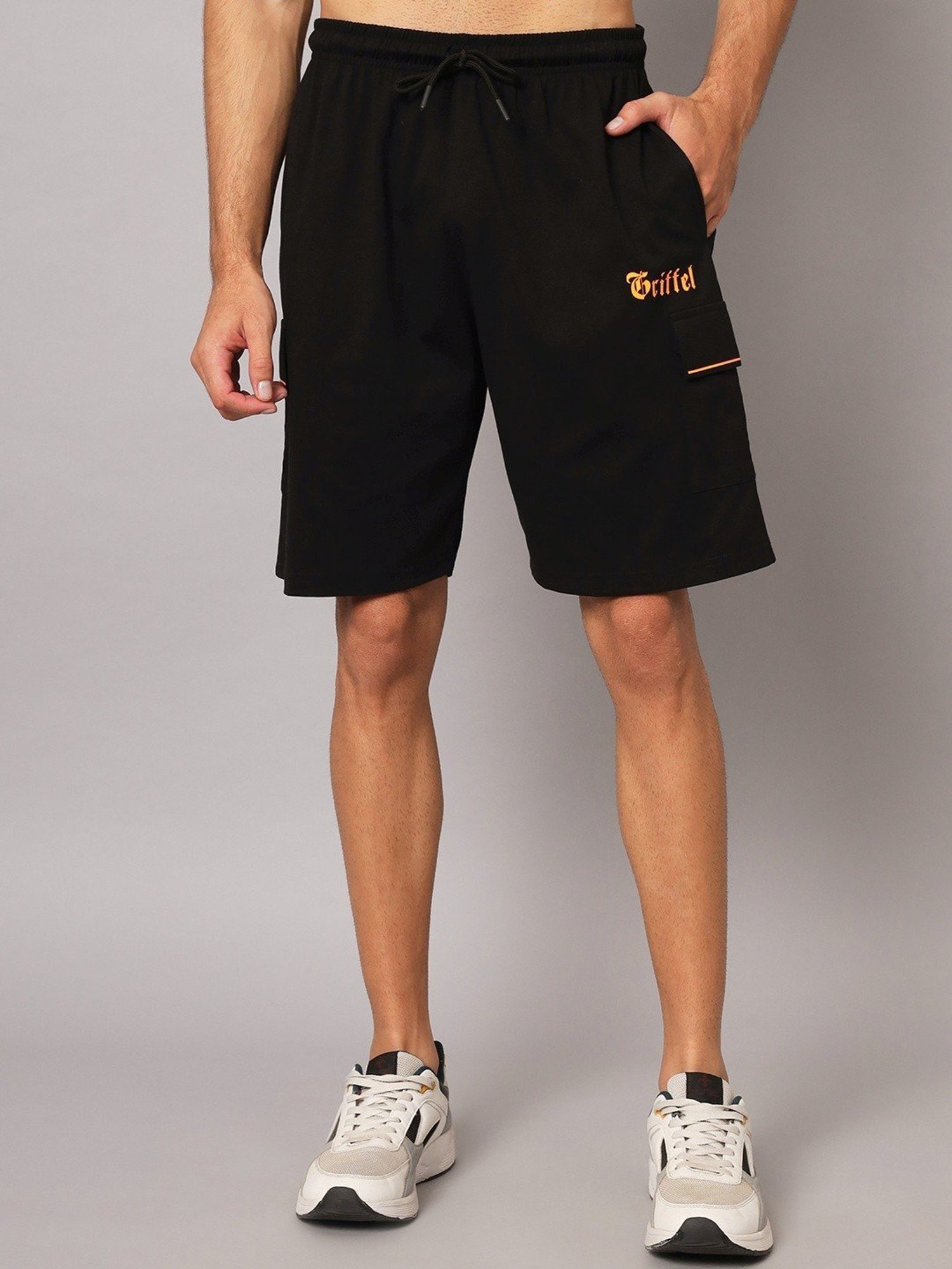 Griffel Black Cotton Loose Fit Printed Co-Ord Set