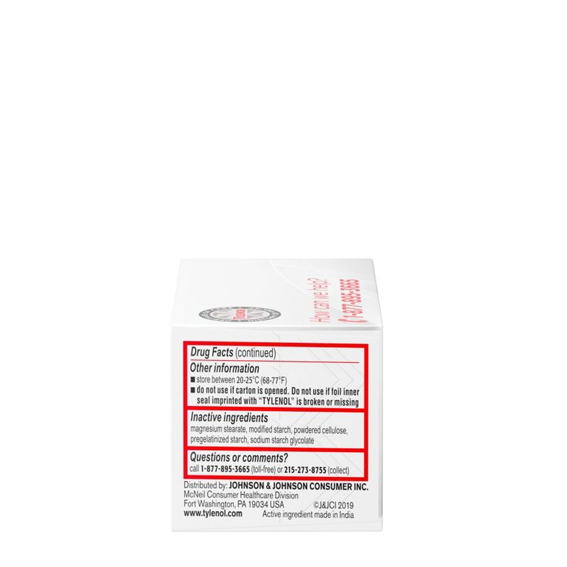 Tylenol Regular Strength Pain Reliever & Fever Reducer Tablets - Acetaminophen - 100ct