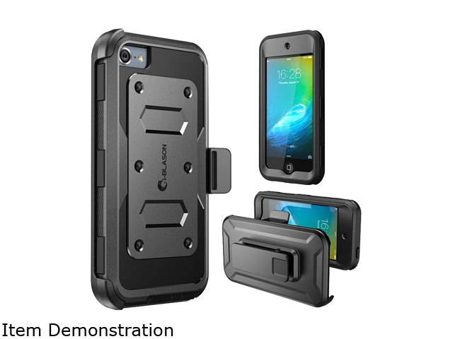 i-Blason Apple iPod Touch (5th & 6th Generations) Case - Armorbox Series Fullbody Case with Screen Protector iTouch-6G-Armorbox-Black