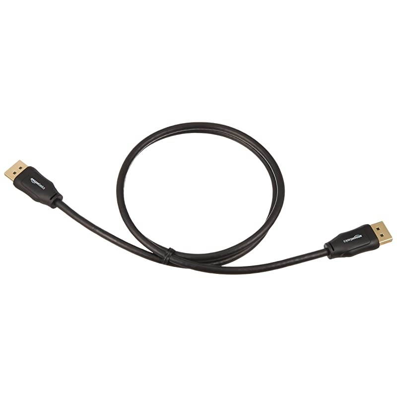 Basics DisplayPort to DisplayPort Cable 3 Feet10 pack