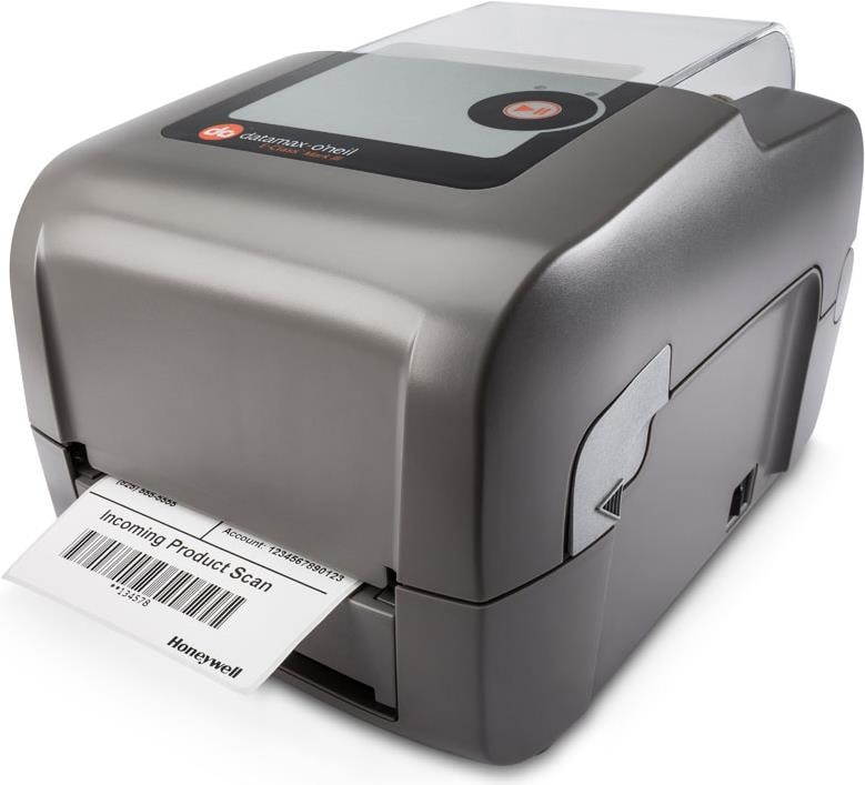 Honeywell (Datamax-O'Neil) E-4204B 4&rdquo; Direct Thermal Industrial Label Printer, LED/Button UI, 203 dpi, Serial, USB, 32MB/64MB Flash, Netira - Auto, Tear Bar - EB2-00-0J005B00