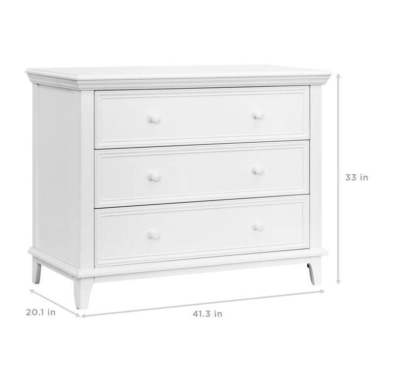 Contours 3 Drawer Dresser