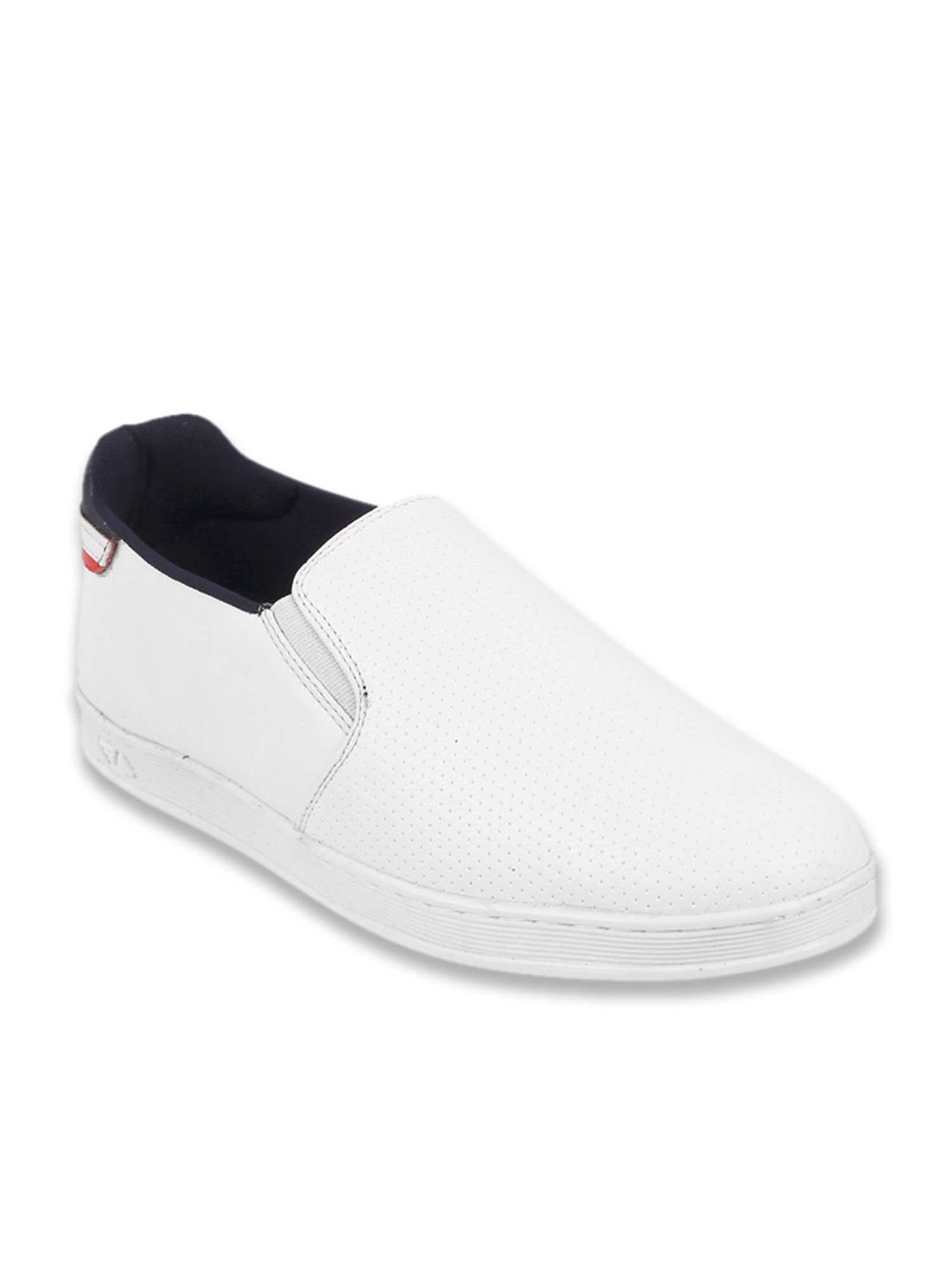 Walkway Men's White Casual Loafers