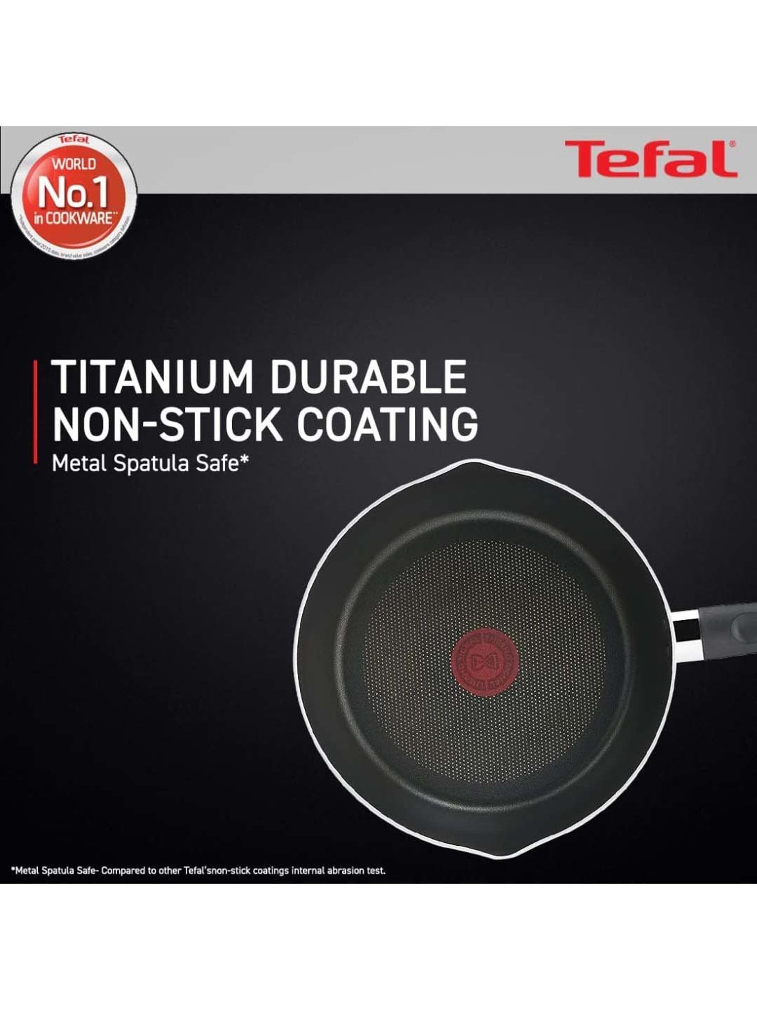 Tefal Day By Day Brown Aluminium 24 cm Non Stick Deep Fry Pan