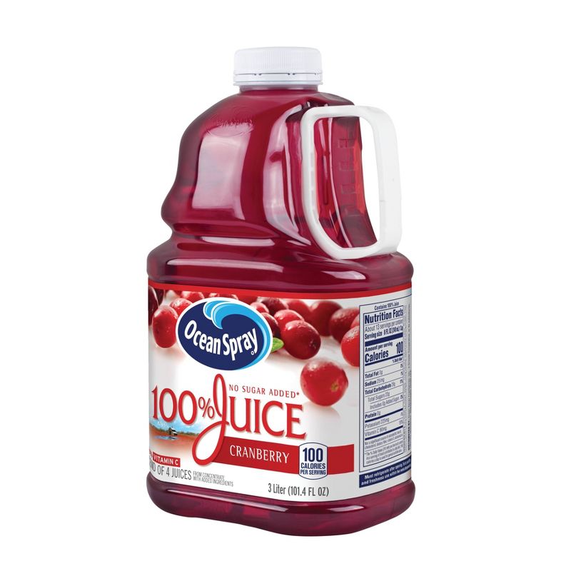 Ocean Spray 100% Juice Blend Cranberry - 101 fl oz Bottle