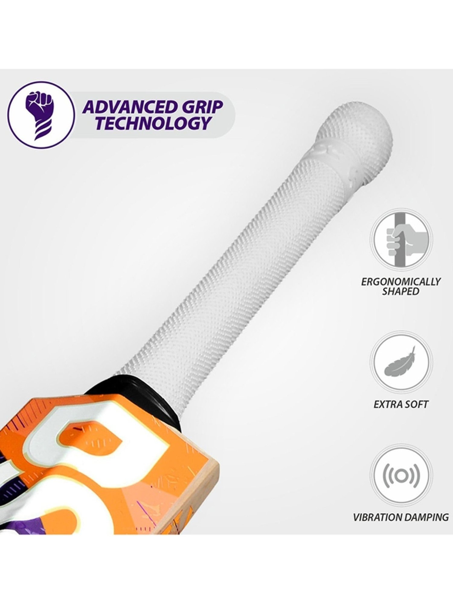 DSC Krunch 1.0 English Willow Cricket Bat Size - 3