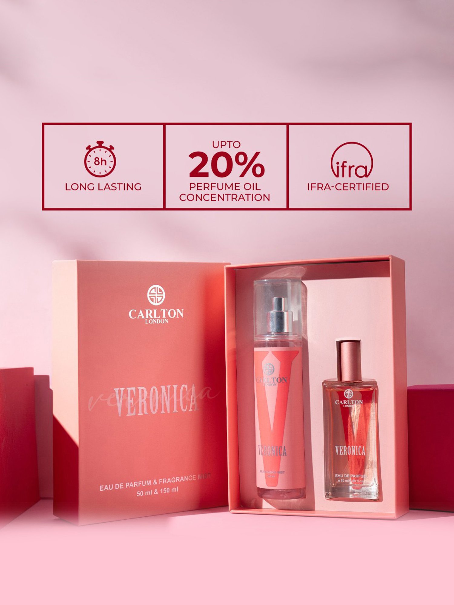 Carlton London Veronica Eau de Parfum & Fragrance Mist for Women