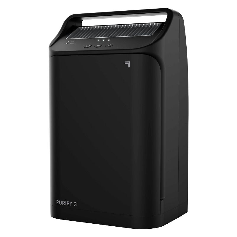 Sharper Image Purify 3 Air Purifier Black