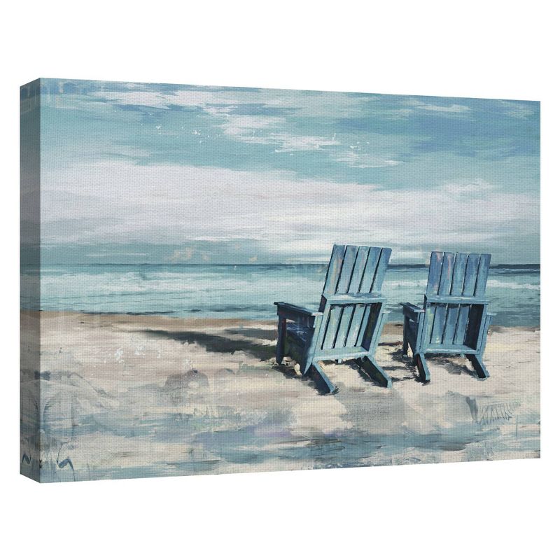 Waterfront View V1 By Studio Arts Wrapped Unframed Wall Canvas - Masterpiece Art Gallery