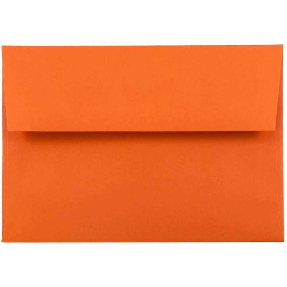 JAM PAPER A6 Colored Invitation Envelopes - 4 3/4 x 6 1/2 - Assorted Colors - 50/Pack