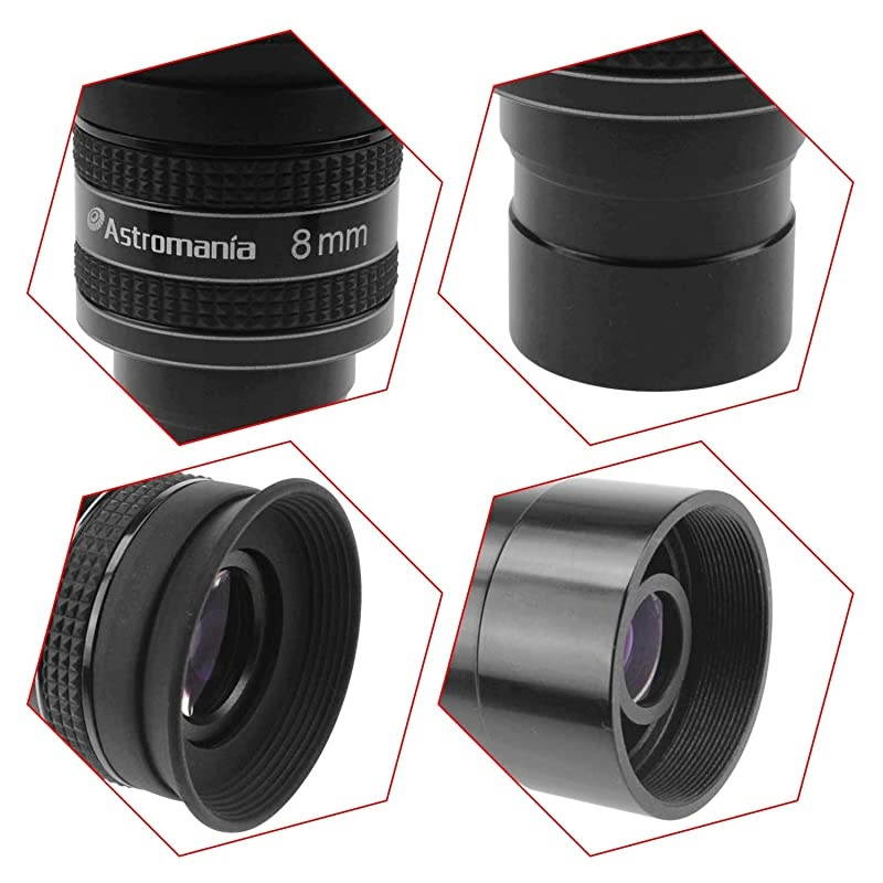 125quot 8mm 58Degree Planetary Eyepiece for Telescope