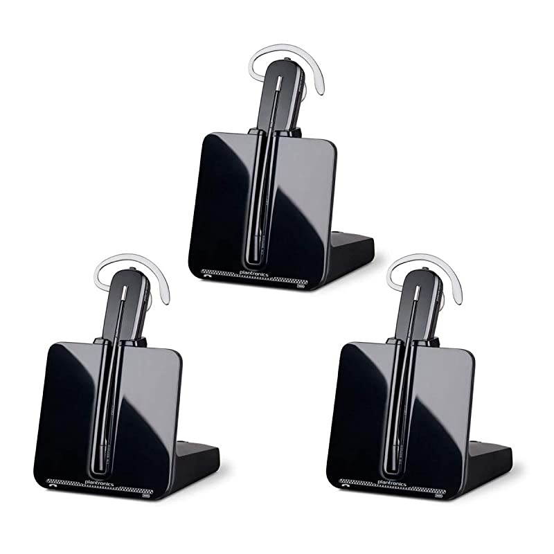 CS540 DECT Wireless Headset, Convertible, 3-Pack