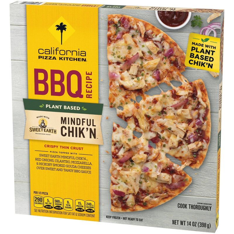 California Pizza Kitchen Mindful Chik'n BBQ Recipe Frozen Pizza - 14.7oz