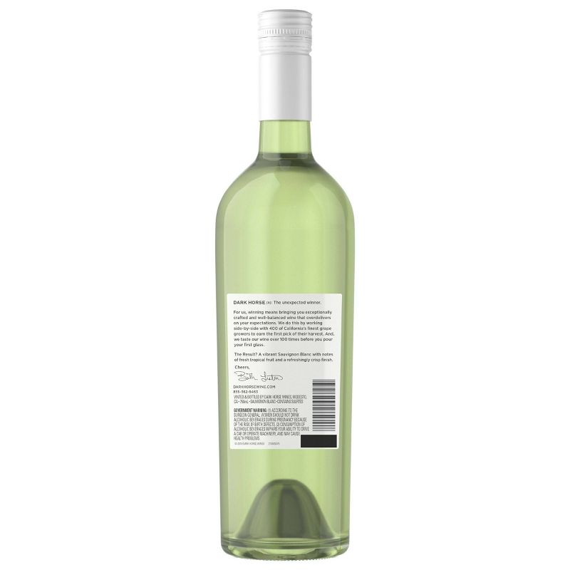 Dark Horse Sauvignon Blanc White Wine - 750ml Bottle