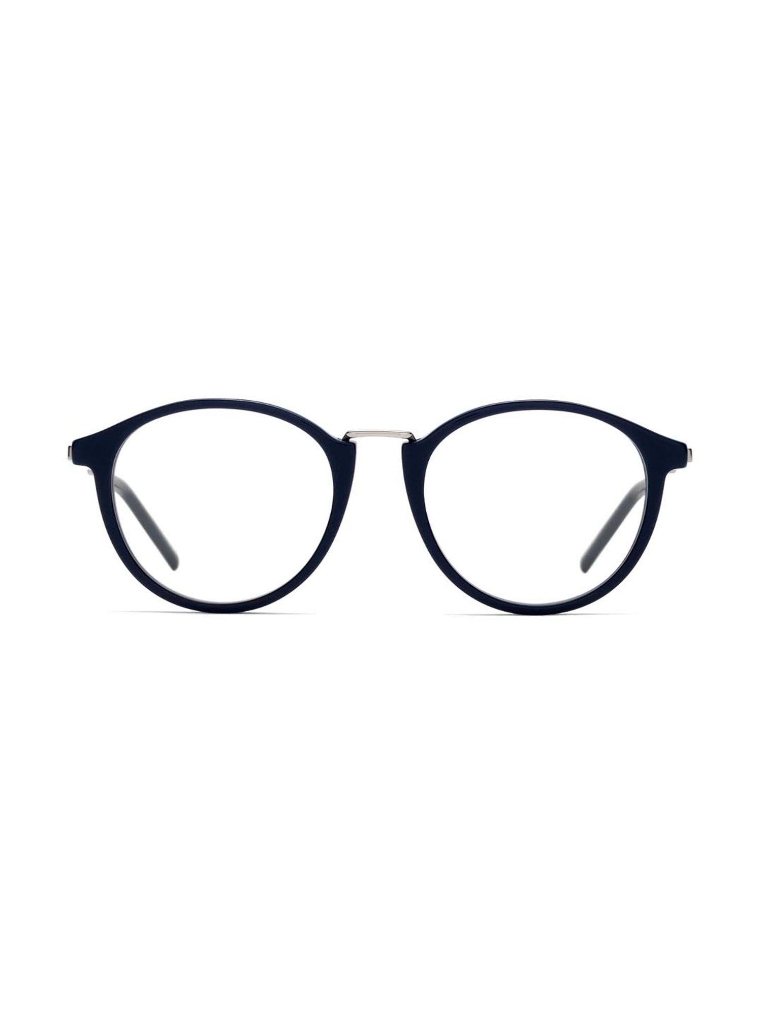 HUGO Blue Oval Eye Frames for Men