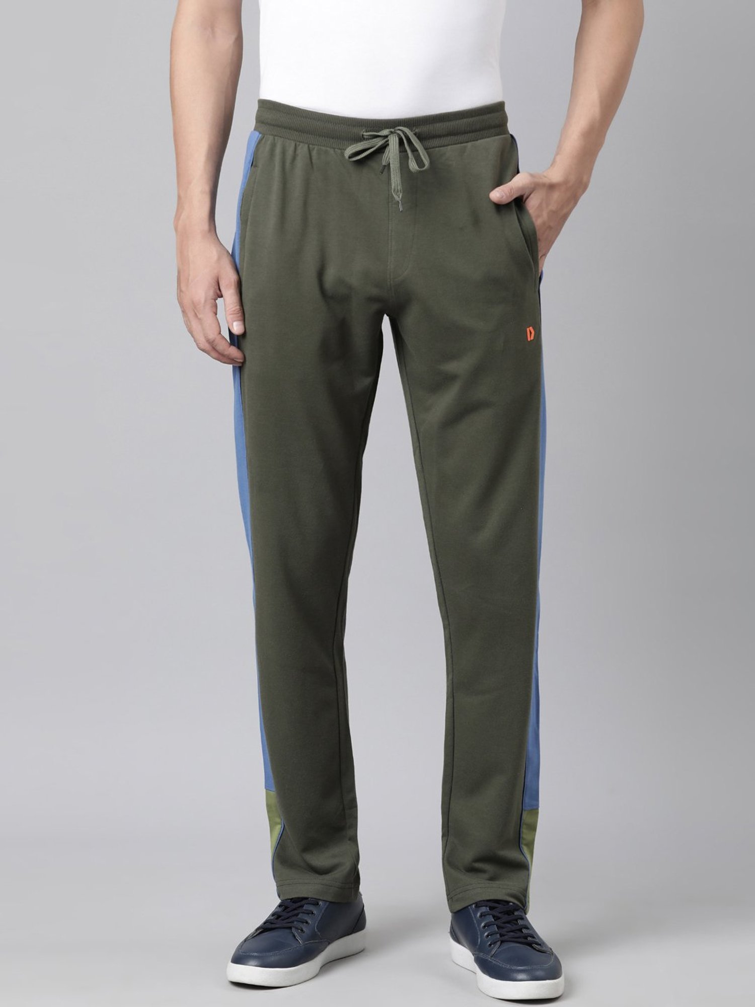 Dixcy Scott Originals Dark Green Regular Fit Trackpants