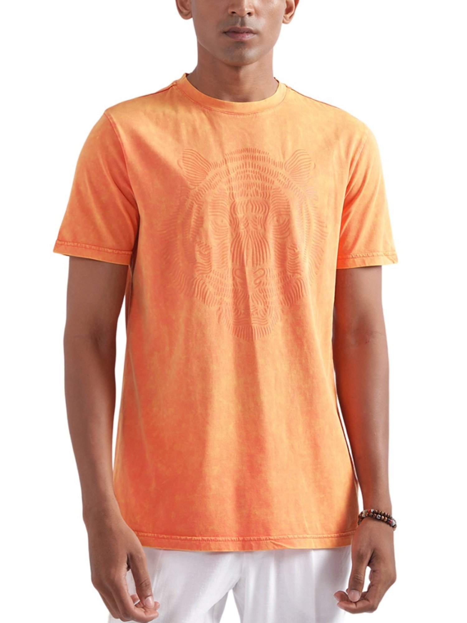 Antony Morato Tangerine Cotton Regular Fit Printed T-Shirt