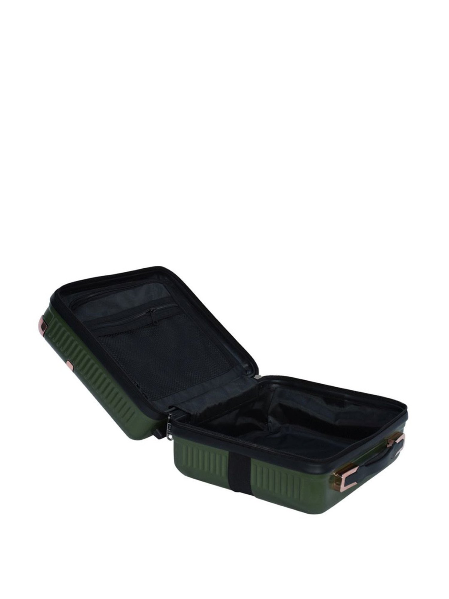 Esbeda Olive ABS Textured Vanity Bag