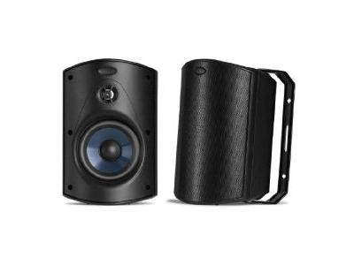 Polk Audio Atrium8 SDi High Performance All Weather Outdoor Loudspeaker with Dual Tweeters and PowerPort Bass Venting (White/Single)