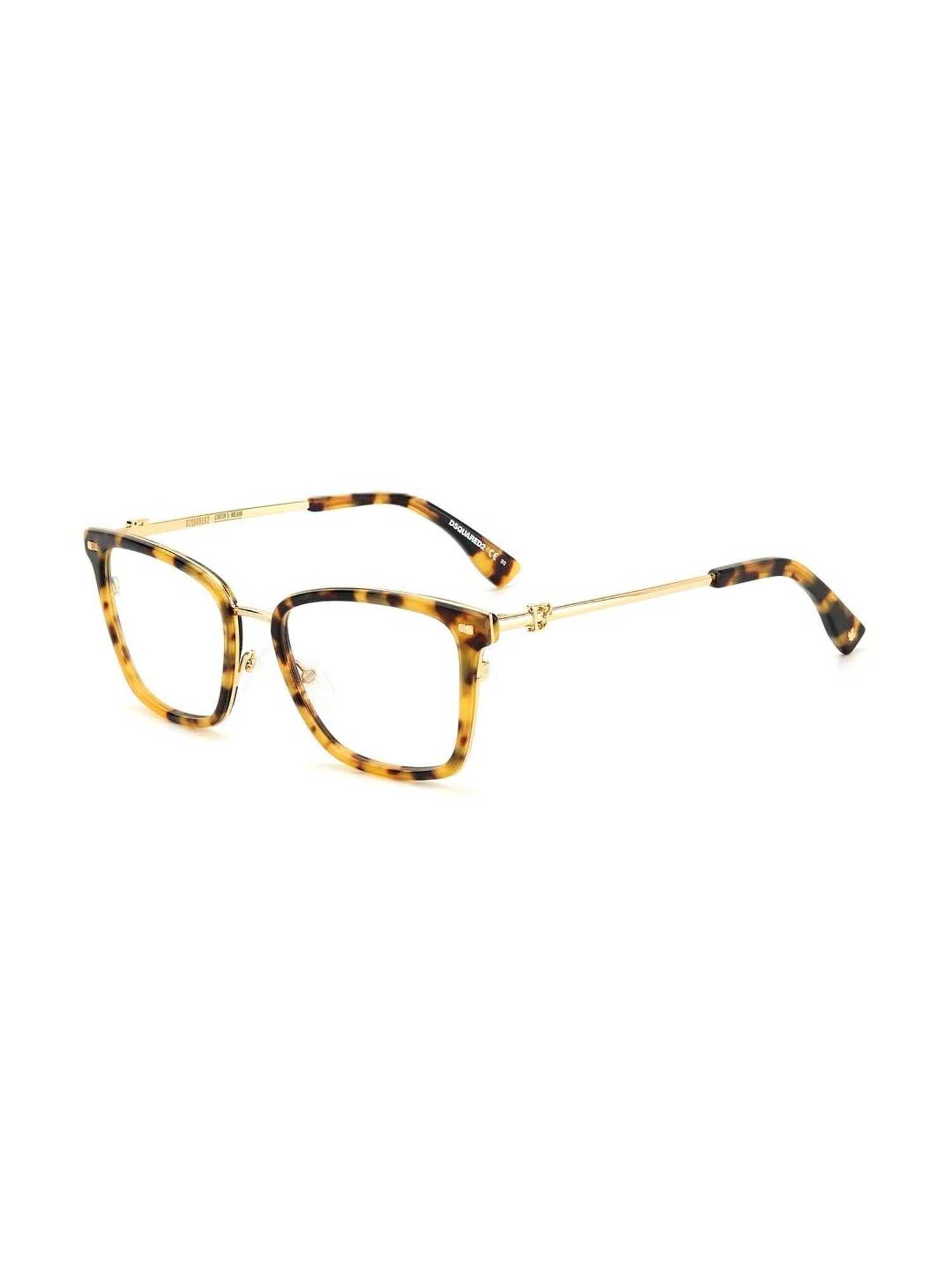 DSQUARED2 Brown Square Eye Frames for Women