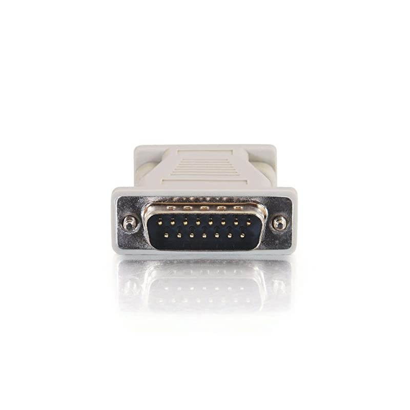 02902 Mac DB15 Male to VGA HD15 Female Adapter Beige