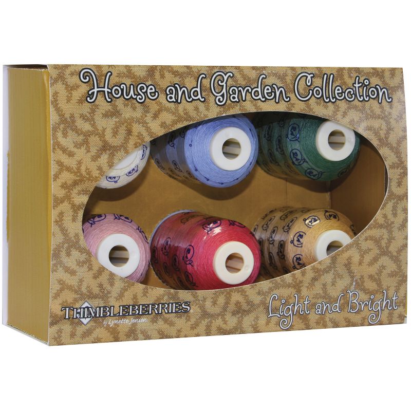 Thimbleberries Cotton Thread Collection 500yd 6/Pkg-Home & Garden Light & Bright