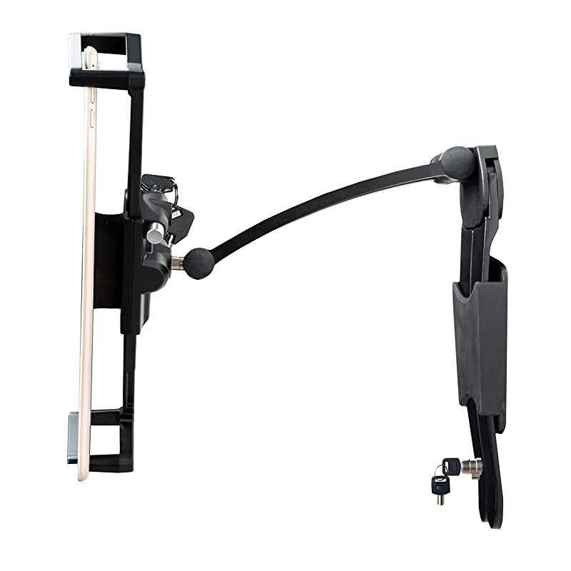 2in1 Security MultiFlex Tablet Stand and Wall Mount for 714 Inch Tablets iPad 102Inch 7th 8th Gen11Inch iPad Pro129Inch iPad ProiPad Gen 6iPad AirGalaxy Tabs More Black