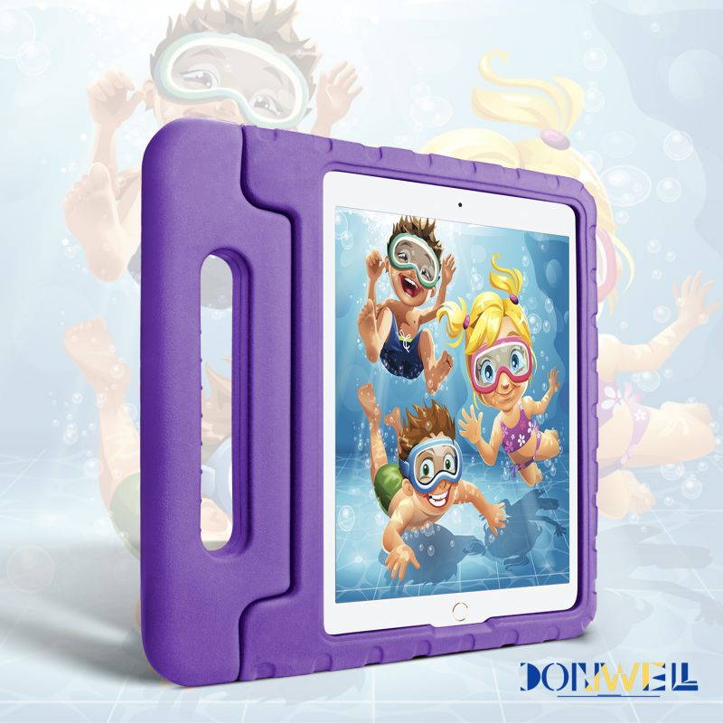 Donwell For iPad 7th Generation 8th Generation 10.2 inch 2019/2020 Cover Case for Kids Durable Shockproof Protective Handle Stand Case with Kickstands for iPad 7/8/Air 3rd Gen